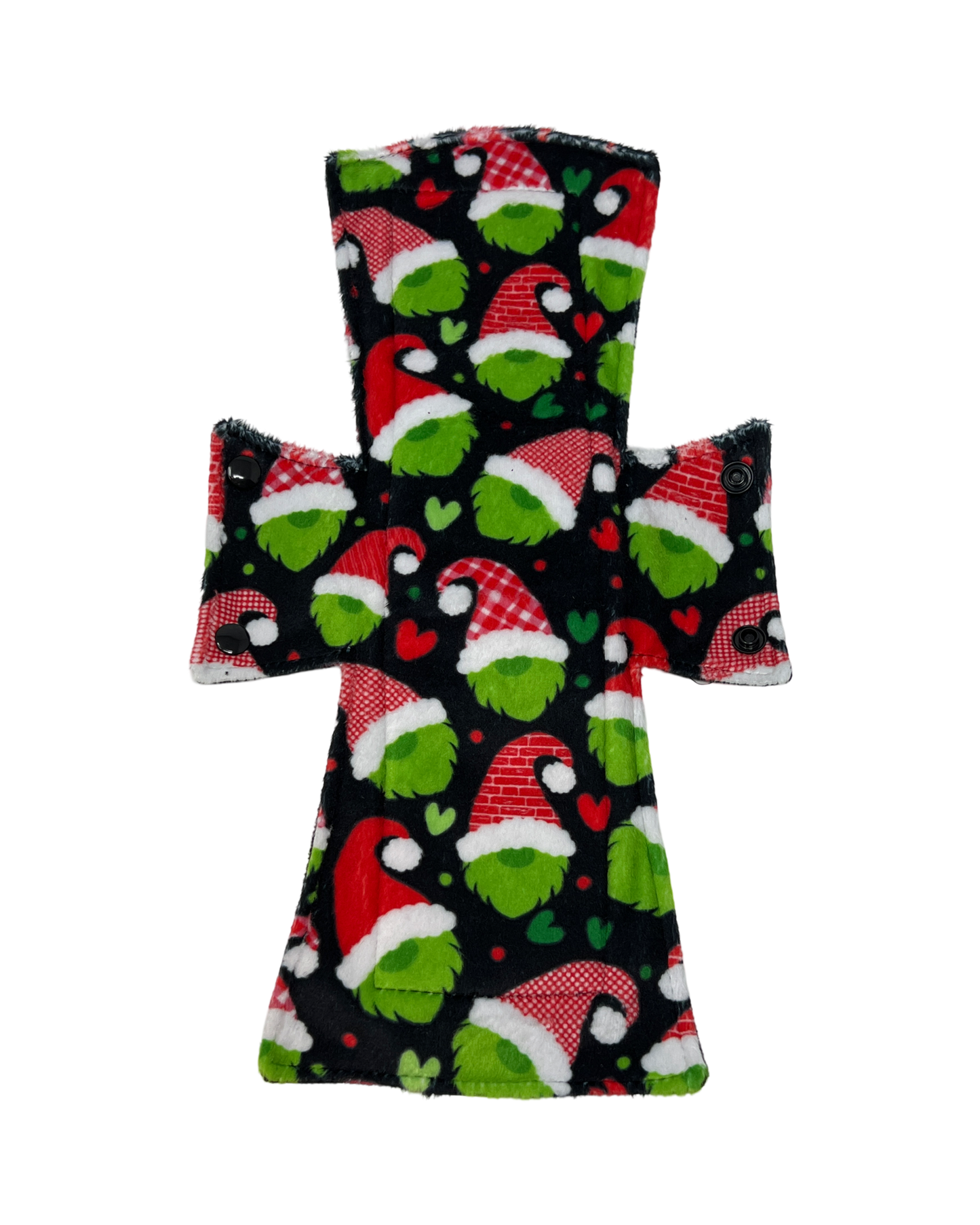 Grinchy Gnomes Minky Single Night/Postpartum Pad