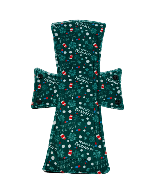 Holiday Headache Minky Single Night/Postpartum Pad