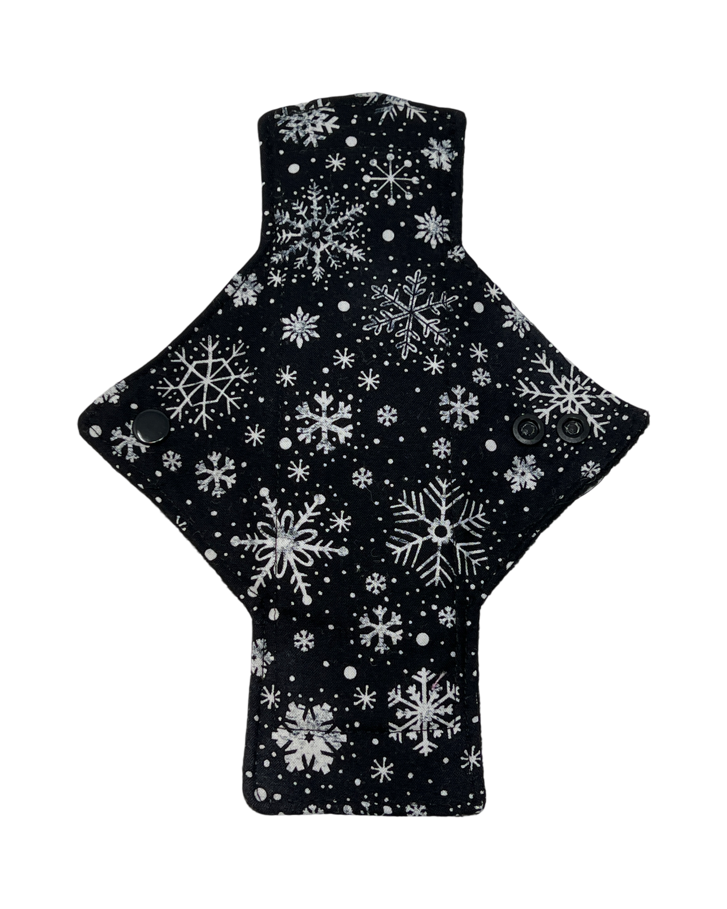 Black Snowflakes Limited Edition Cotton Single Light Flow Day Pad