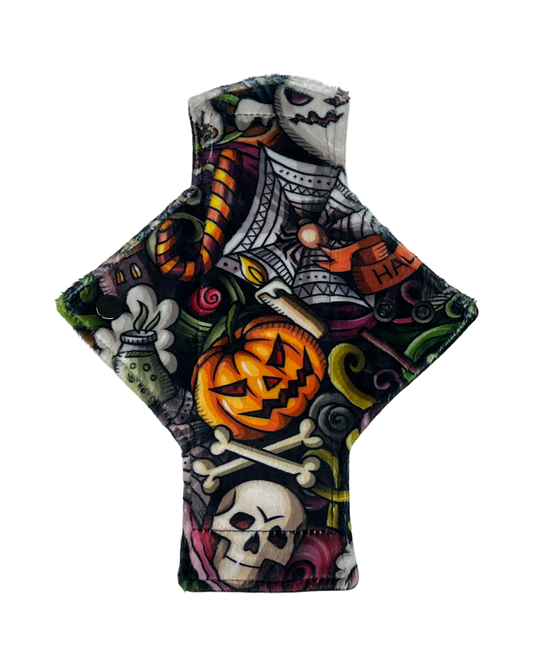 Halloween Overload Limited Edition Minky Single Light Flow Day Pad