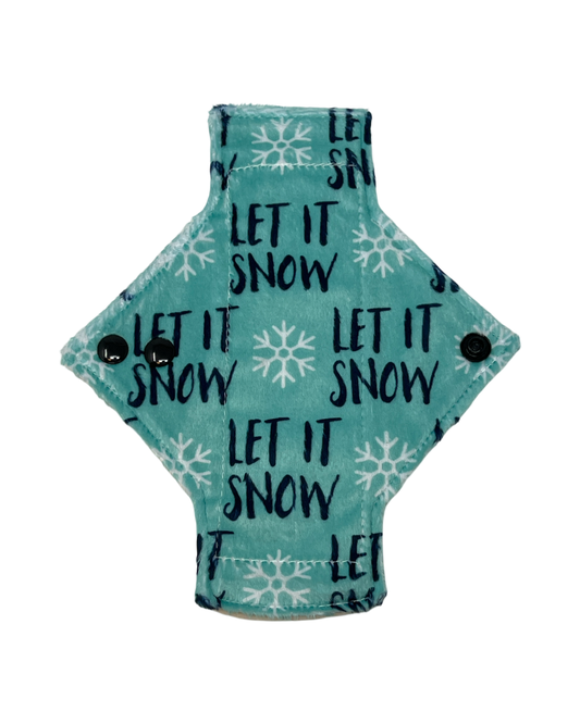 Let It Snow Limited Edition Minky Single Pantyliner