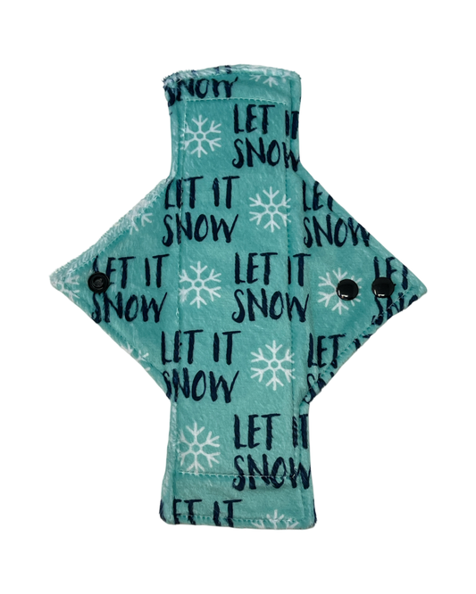 Let It Snow Limited Edition Minky Single Heavy Flow Day Pad