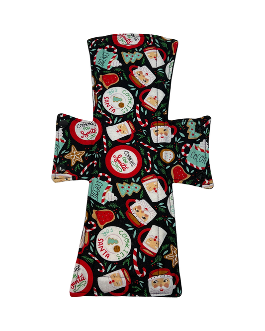 Cookies for Santa Limited Edition Cotton Single Night/Postpartum Pad