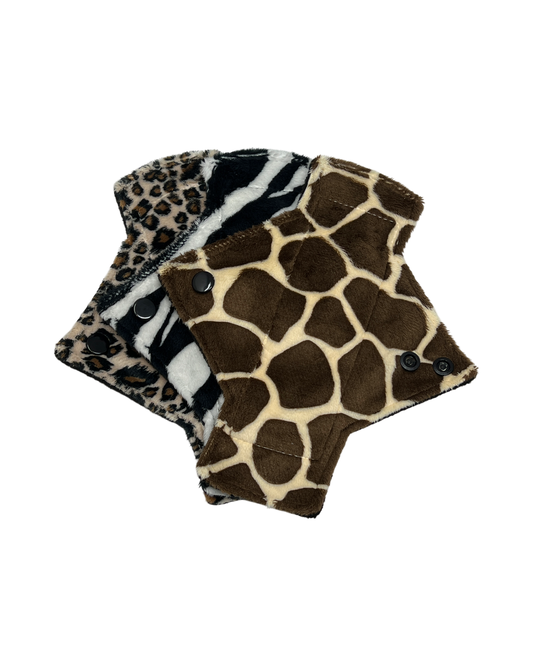 Animal Print Minky Pantyliners