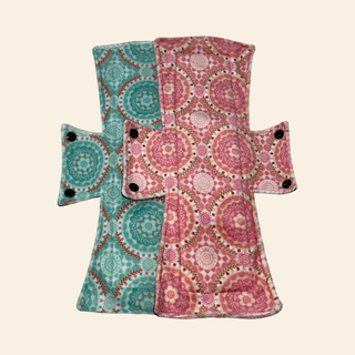 Medallion Minky Night/Postpartum Pad Set