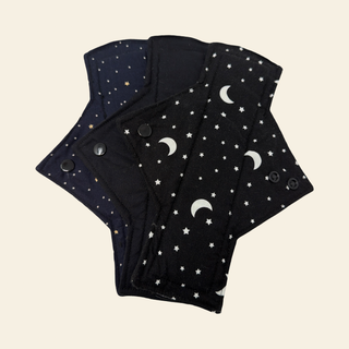 Dark Sky Cotton Light Flow Day Pad Set