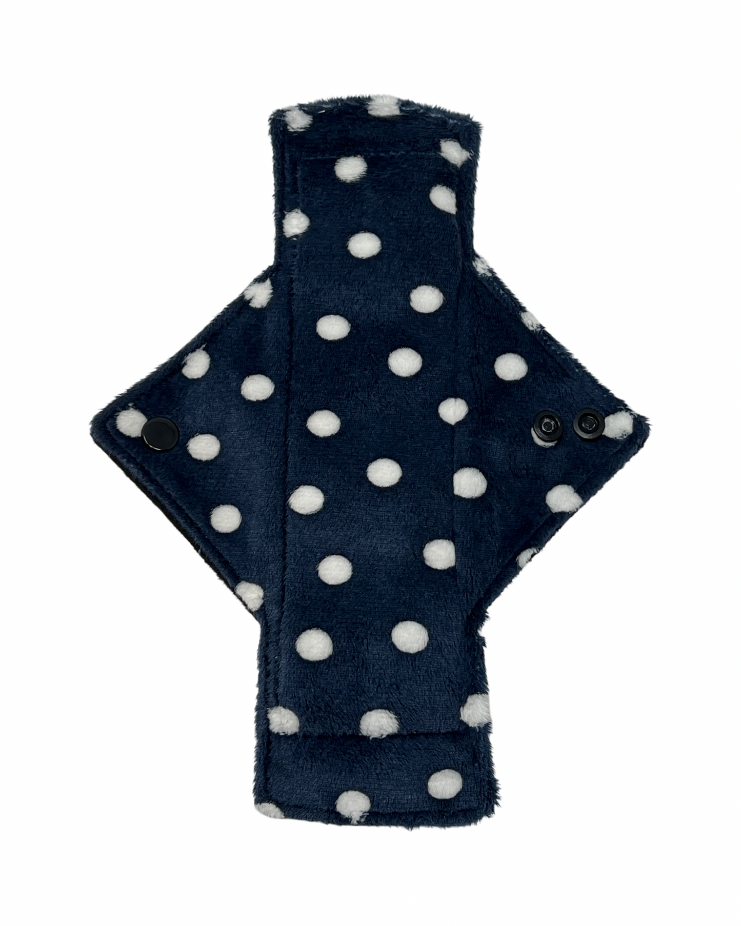 Navy Dot Minky Heavy Flow Day Pad