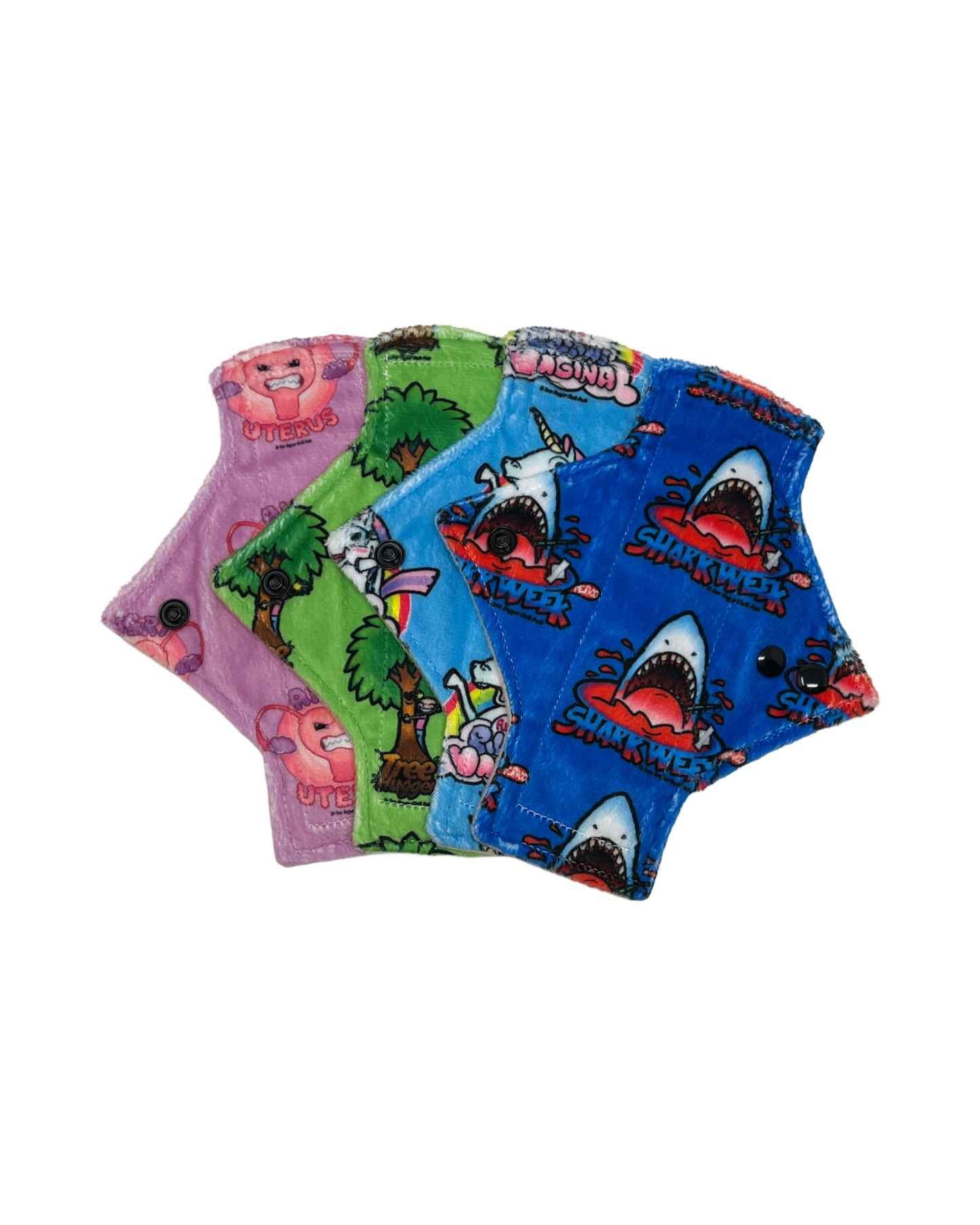 Exclusive Print Minky Pantyliner Set