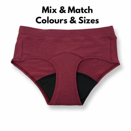 “Game Changer" Period Underwear - Choose Colour & Size