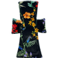 Black Wildflowers Minky Single Night/Postpartum Pad