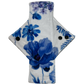 Blue/Purple Flowers Minky Light Flow Day Pad