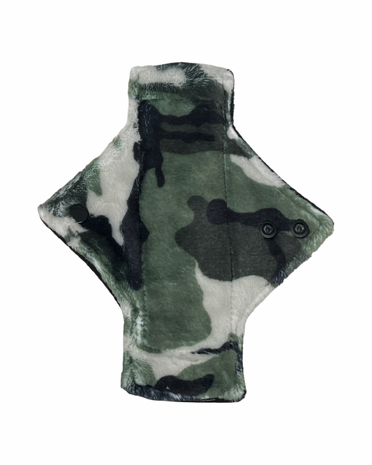Plush Camo Single Minky Pantyliner