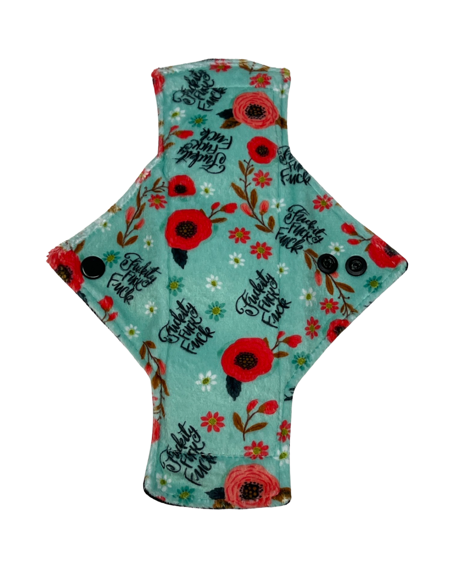 Stash Dash Event 2023 - Backed with Softshell Fleece FFF Limited Edition Minky Single Heavy Flow Day Pad - Tree Hugger Cloth Pads