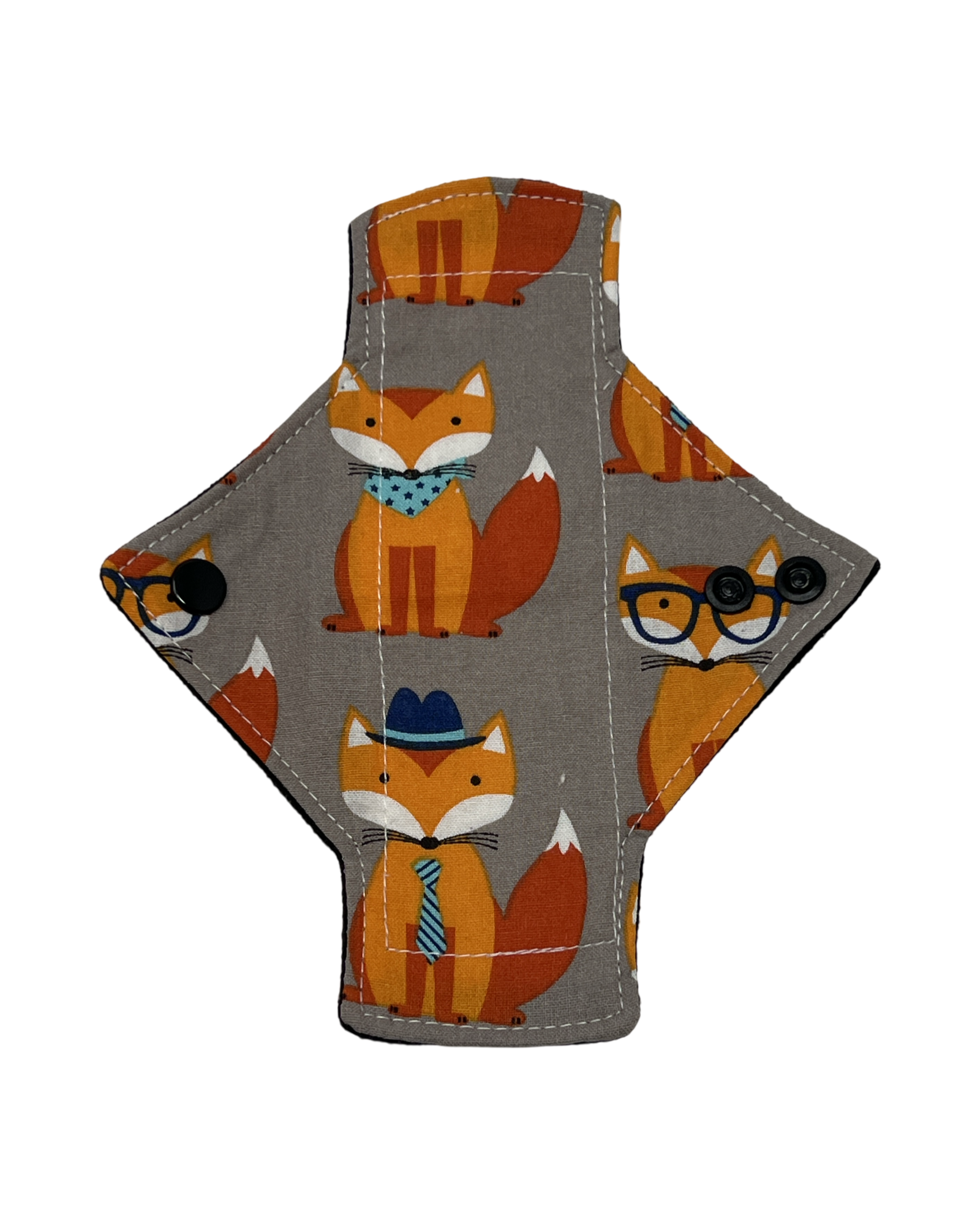 Stash Dash Event 2023 - Backed with Softshell Fleece Foxes Limited Edition Cotton Single Pantyliner - Tree Hugger Cloth Pads