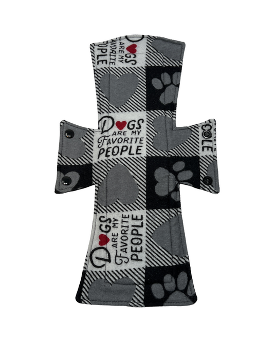 Stash Dash Event 2023 - Backed with Softshell Fleece I Love Dogs Limited Edition Cotton Single Night/Postpartum Pad - Tree Hugger Cloth Pads