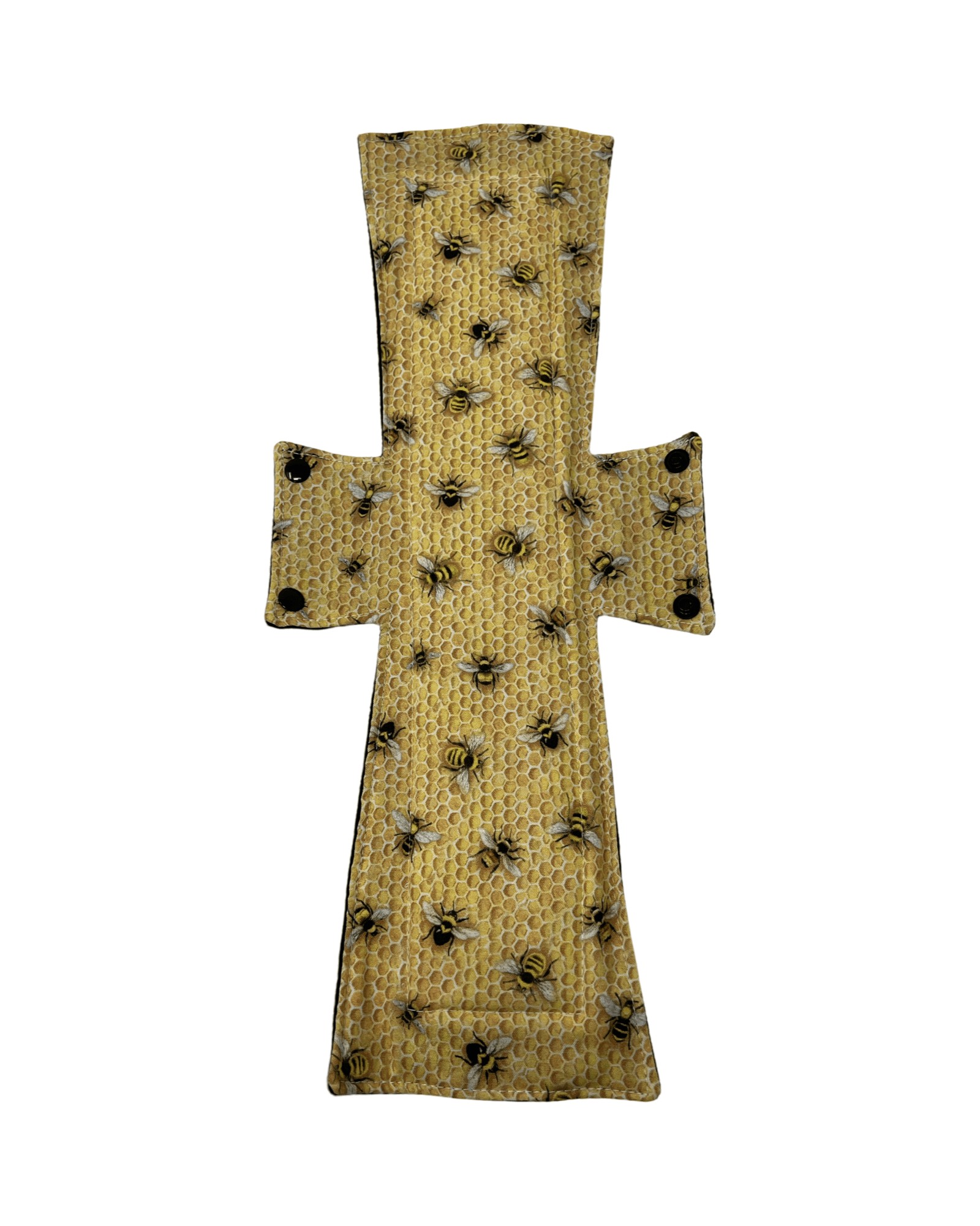 Bee Hive Cotton Single Super Night/Postpartum Pad 16.5" - Tree Hugger Cloth Pads