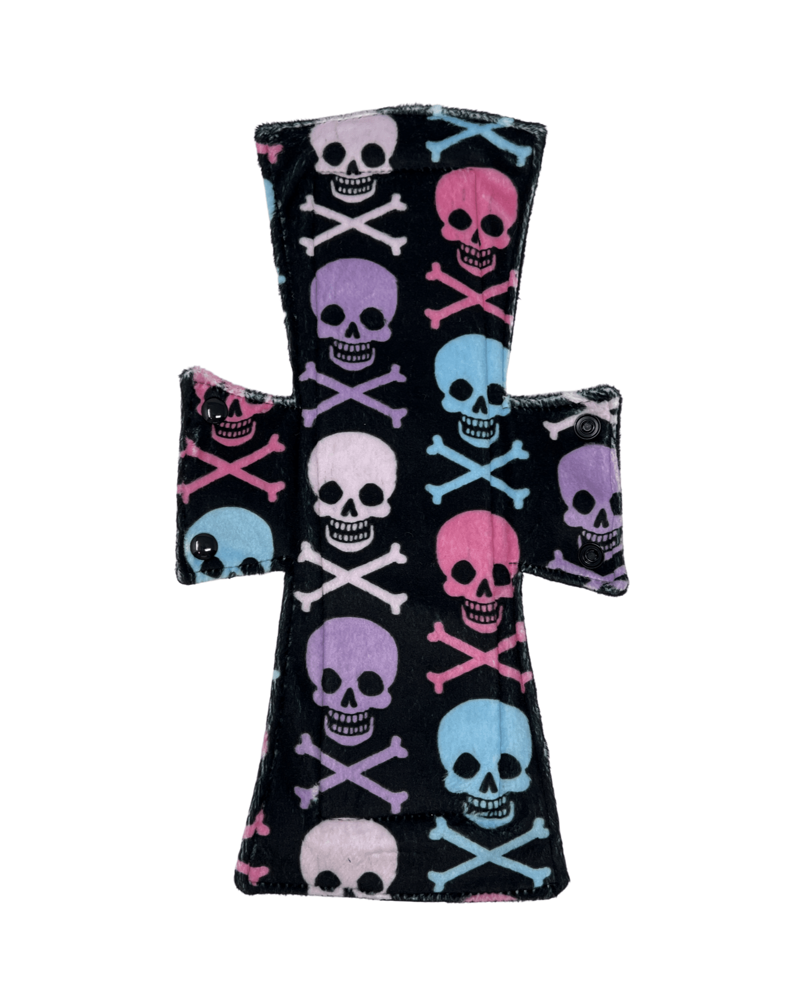 Big Skulls Limited Edition Minky Single Night/Postpartum Pad - Tree Hugger Cloth Pads