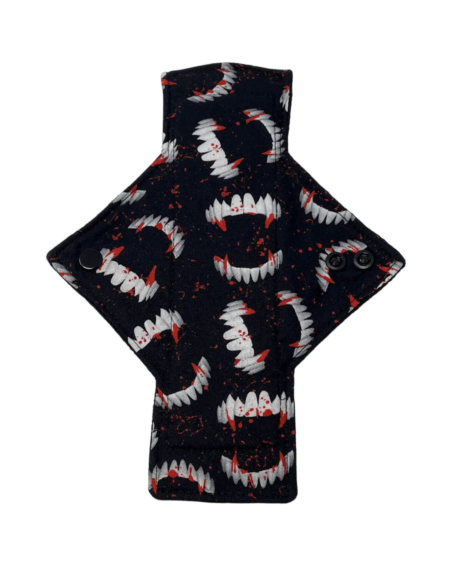 Bloody Fangs Cotton Single Heavy Flow Day Pad - Tree Hugger Cloth Pads