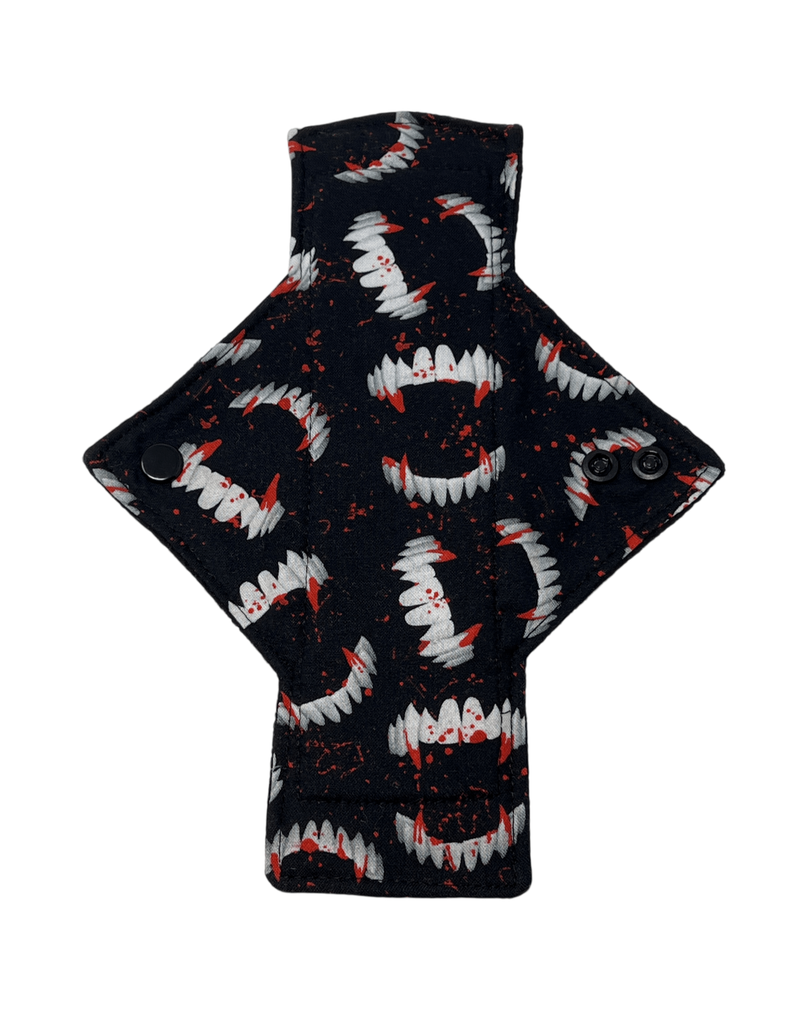 Bloody Fangs Cotton Single Heavy Flow Day Pad - Tree Hugger Cloth Pads