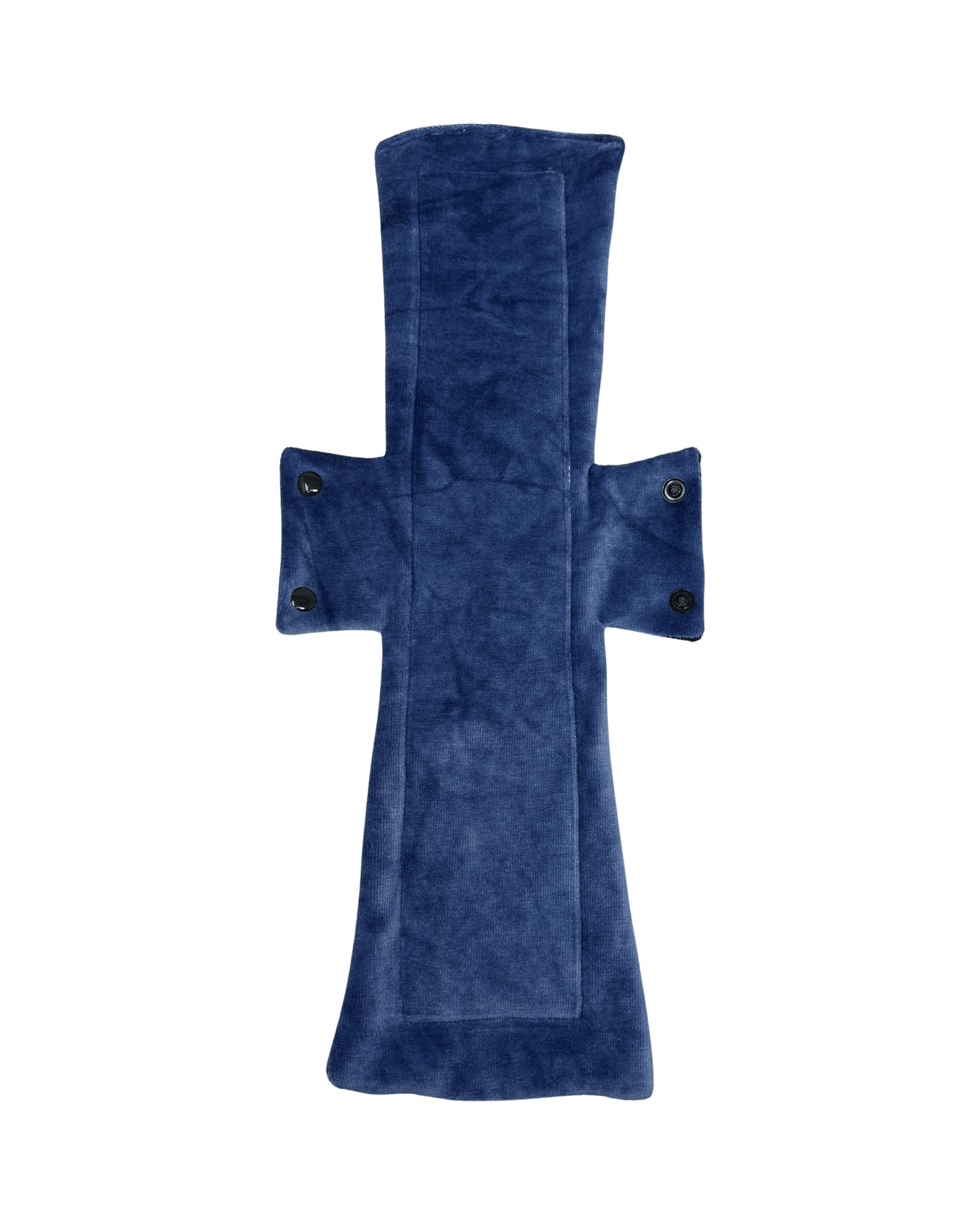 Blue/Green Bamboo Single Super Night/Postpartum Pad 16.5" - Tree Hugger Cloth Pads