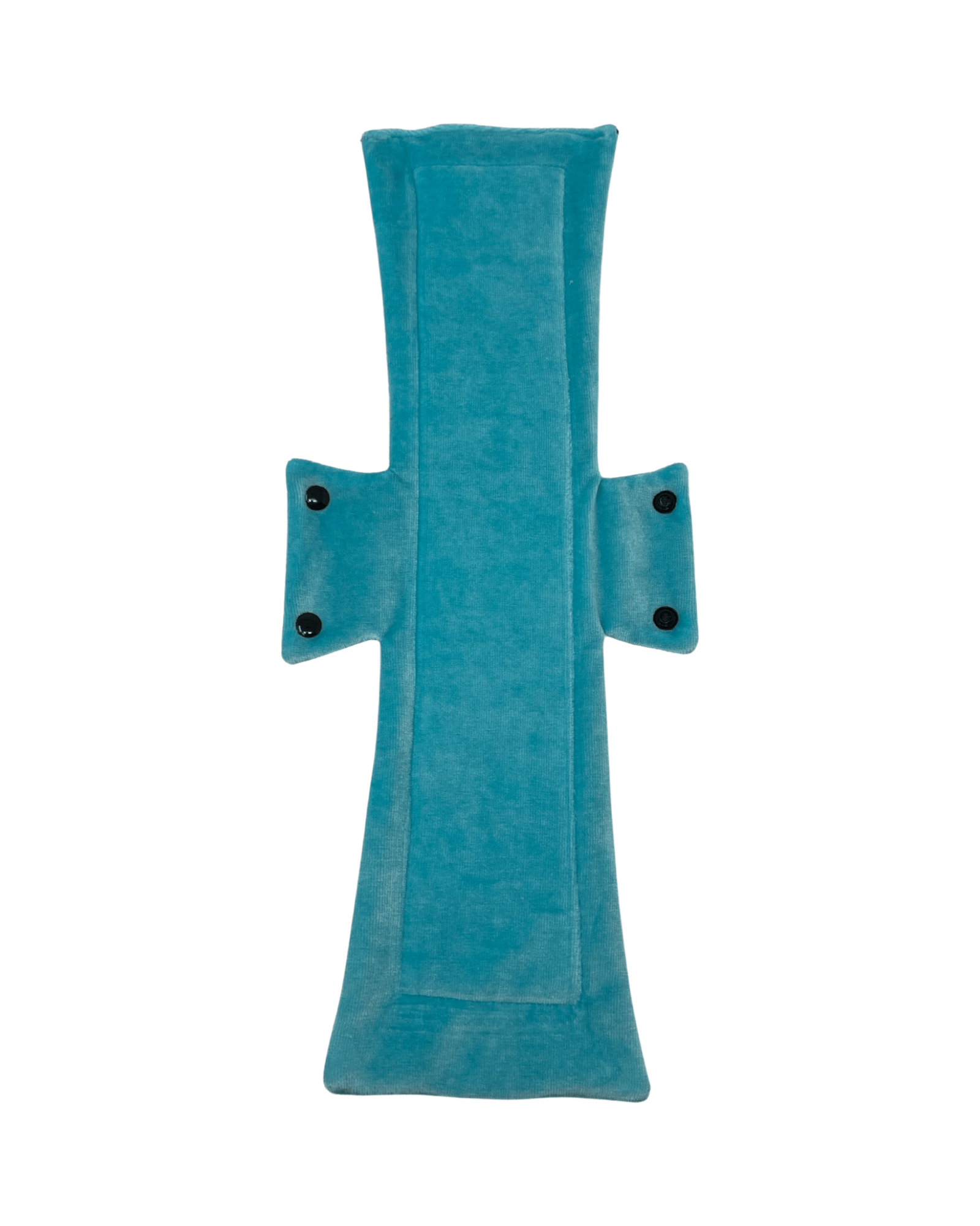 Blue/Green Bamboo Single Super Night/Postpartum Pad 16.5" - Tree Hugger Cloth Pads