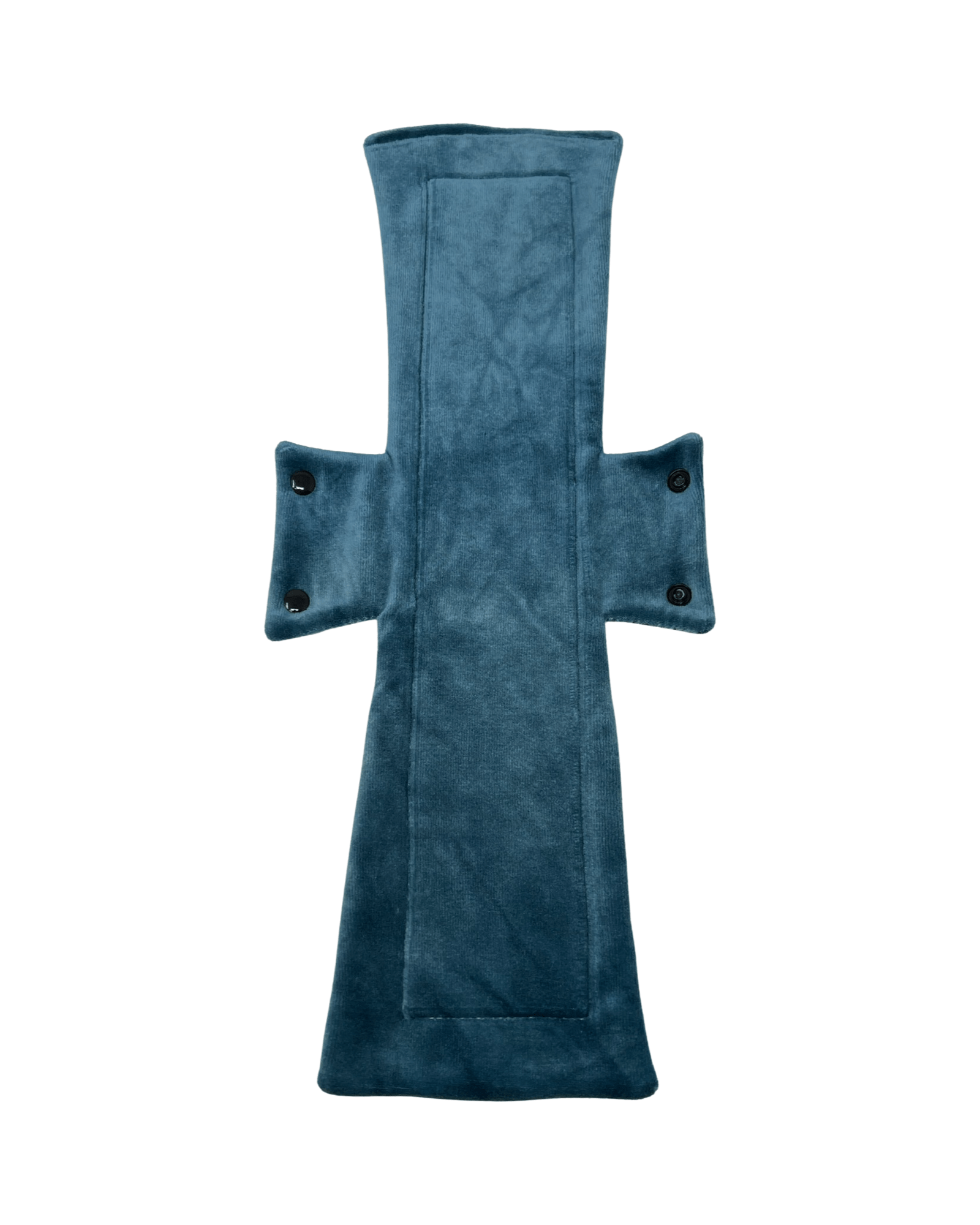 Blue/Green Bamboo Single Super Night/Postpartum Pad 16.5" - Tree Hugger Cloth Pads