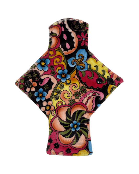 Bright Orient Minky Single Light Flow Day Pad - Tree Hugger Cloth Pads
