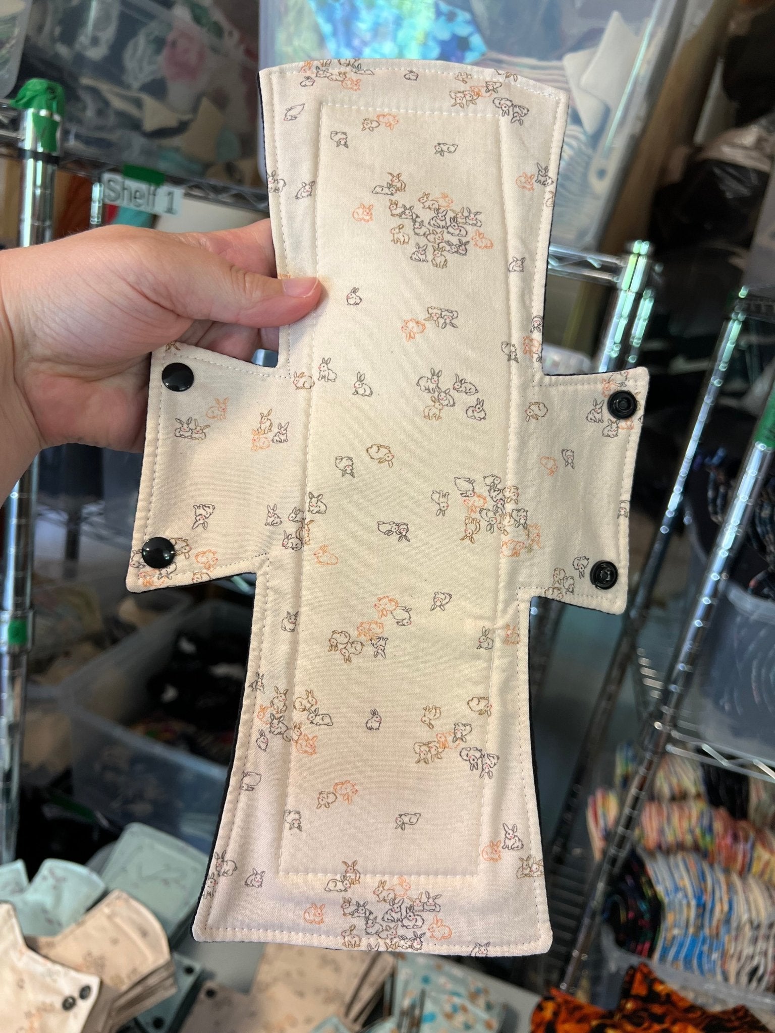 Bunnies Cotton Single Night/Postpartum Pad - Tree Hugger Cloth Pads