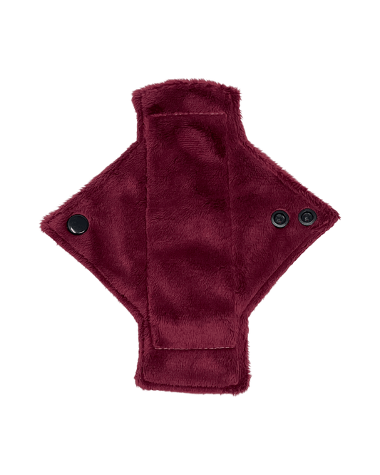 Burgundy Single Minky Pantyliner - Tree Hugger Cloth Pads