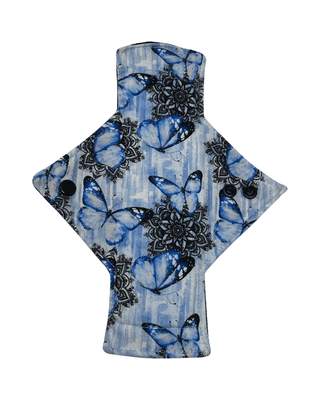 Butterfly Mandala Jersey Limited Edition Single Heavy Flow Day Pad - Tree Hugger Cloth Pads