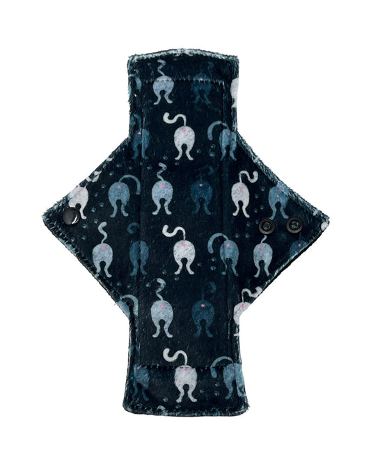 Cat Bums Limited Edition Minky Single Heavy Flow Day Pad - Tree Hugger Cloth Pads