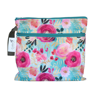 Colibri Abby Rose Dual Pocket Square Wet Bag - Tree Hugger Cloth Pads