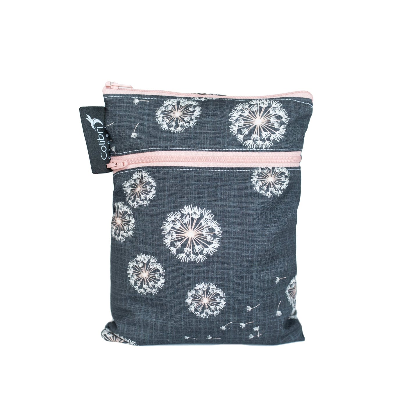 Colibri Dandelion Dual Pocket Purse Sized Wet Bag - Tree Hugger Cloth Pads