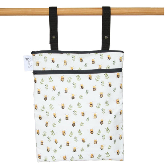Colibri Honey Bathroom Dual Wet/Dry Bag - Tree Hugger Cloth Pads