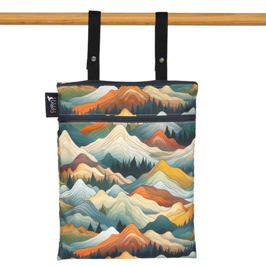 Colibri Mountain Bathroom Dual Wet/Dry Bag - Tree Hugger Cloth Pads