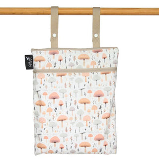 Colibri Mushrooms Bathroom Dual Wet/Dry Bag - Tree Hugger Cloth Pads