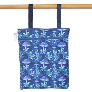 Colibri Mystic Mushrooms Bathroom Dual Wet/Dry Bag - Tree Hugger Cloth Pads