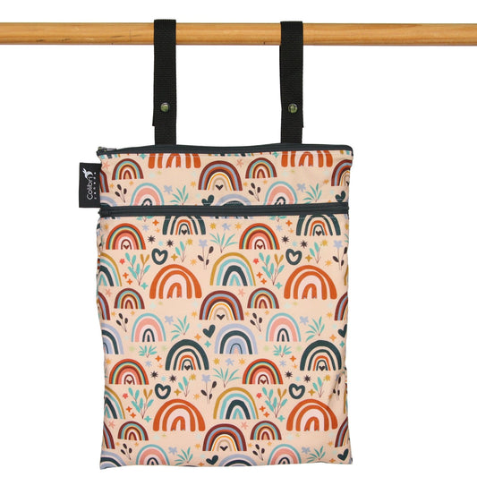 Colibri Spring Rainbow Bathroom Dual Wet/Dry Bag - Tree Hugger Cloth Pads