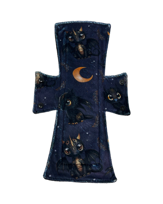 Cute Dragon Limited Edition Minky Single Night/Postpartum Pad - Tree Hugger Cloth Pads