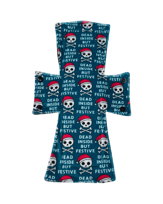 Dead Inside Minky Single Night/Postpartum Pad - Tree Hugger Cloth Pads