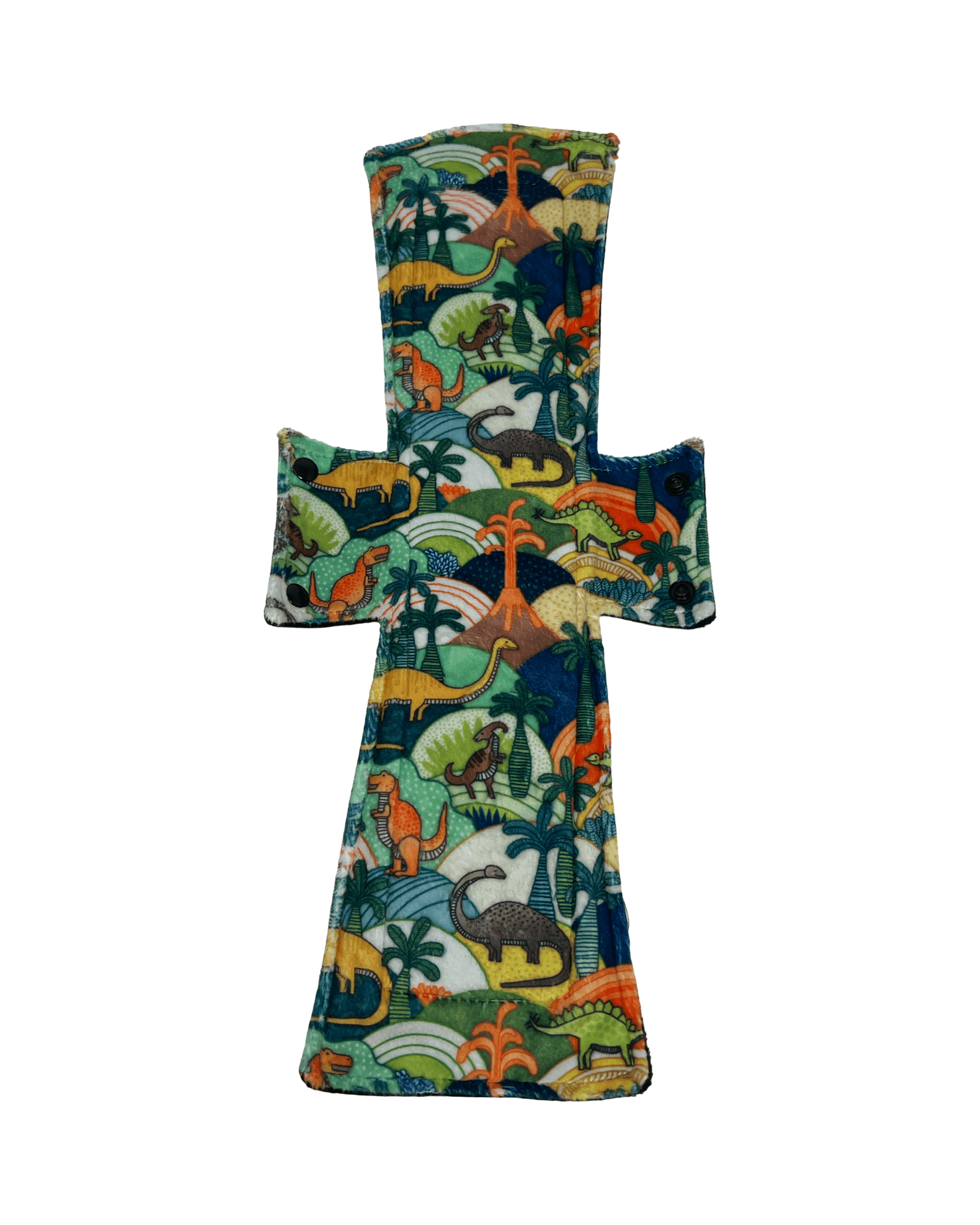 Dinoland Minky Single Super Night/Postpartum Pad 16.5" - Tree Hugger Cloth Pads