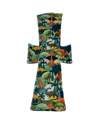 Dinoland Minky Single Super Night/Postpartum Pad 16.5" - Tree Hugger Cloth Pads
