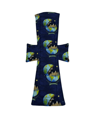 Earth Limited Edition Cotton Single Super Night/Postpartum Pad 16.5" - Tree Hugger Cloth Pads
