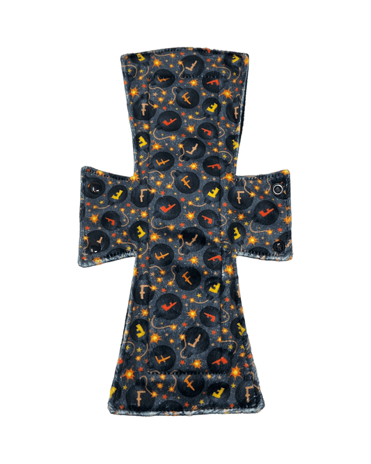 F Bombs Limited Edition Minky Single Night/Postpartum Pad - Tree Hugger Cloth Pads