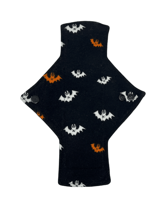 Flannel Bats Limited Edition Cotton Single Light Flow Day Pad - Tree Hugger Cloth Pads