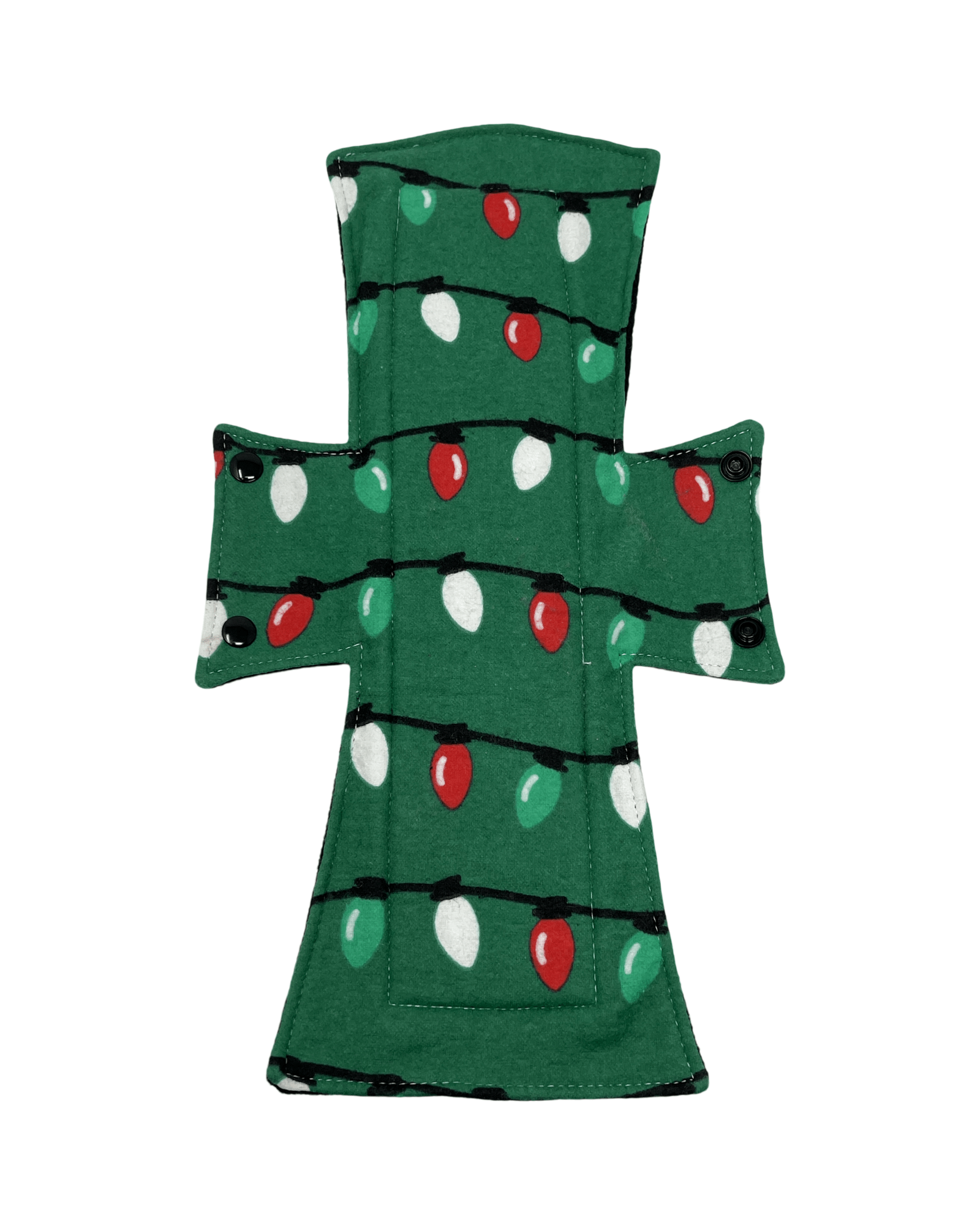 Flannel Green Lights Limited Edition Cotton Single Night/Postpartum Pad - Tree Hugger Cloth Pads