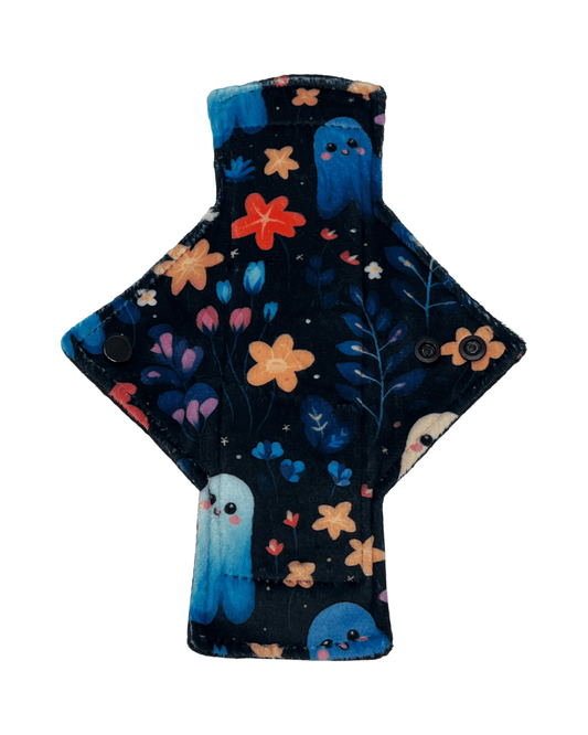 Flower Ghosts Limited Edition Minky Single Light Flow Day Pad - Tree Hugger Cloth Pads