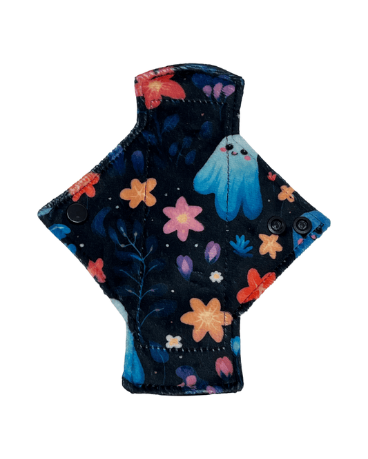 Flower Ghosts Limited Edition Minky Single Pantyliner - Tree Hugger Cloth Pads