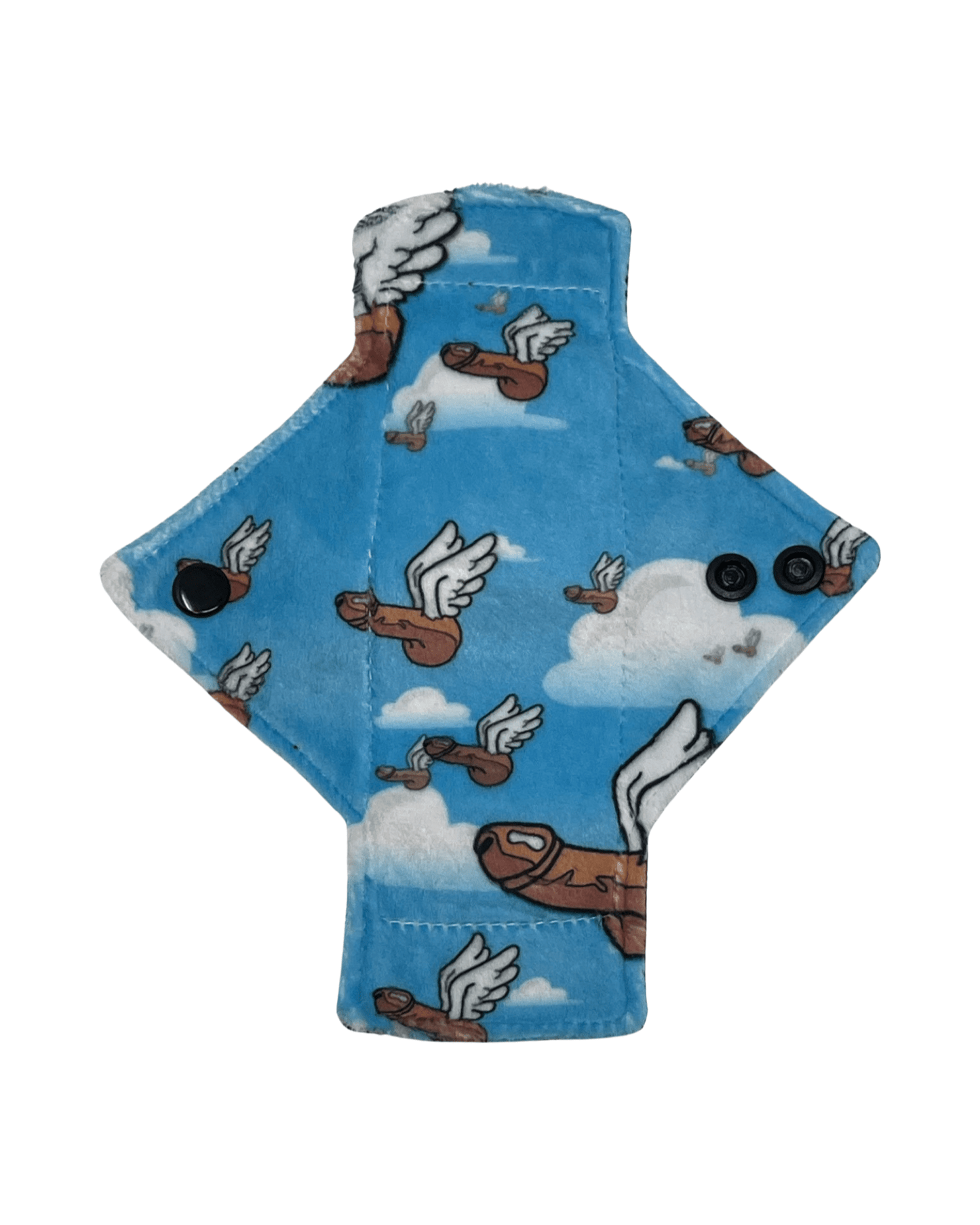Flying Pens Limited Edition Minky Single Pantyliner - Tree Hugger Cloth Pads