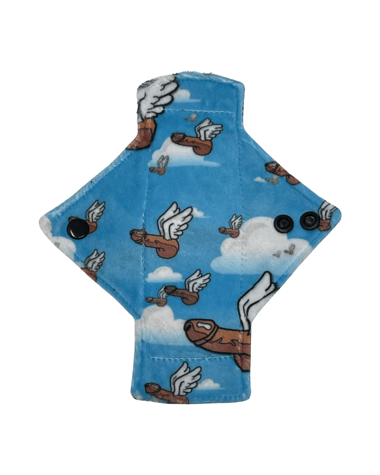 Flying Pens Limited Edition Minky Single Pantyliner - Tree Hugger Cloth Pads